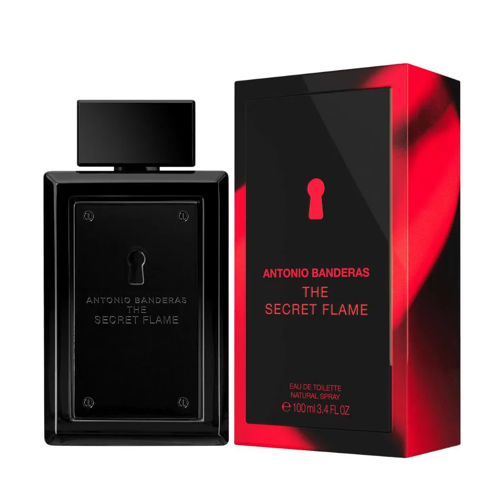 PERFUME BANDERAS THE SECRET FLAME MASCULINO EAU DE TOILETTE 100ML