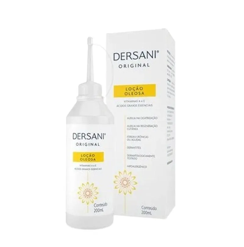 DERSANI ORIGINAL LOçãO CICATRIZANTE OLEOSA CORPORAL 200ML
