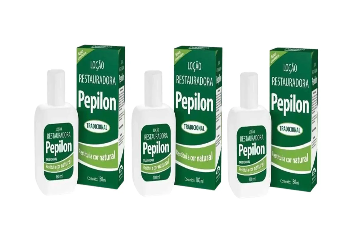 LOçãO RESTAURADORA PEPILON TRADICIONAL ( KIT 3X180 ML )