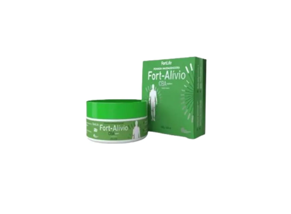 POMADA MASSAGEADORA FORT-ALíVIO CANABINOIDES - 150G