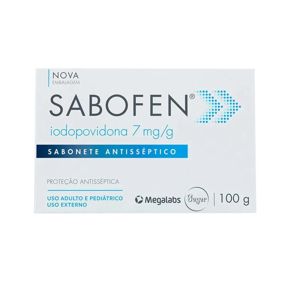 SABONETE ANTISSéPTICO SABOFEN 100G - MEGALABS