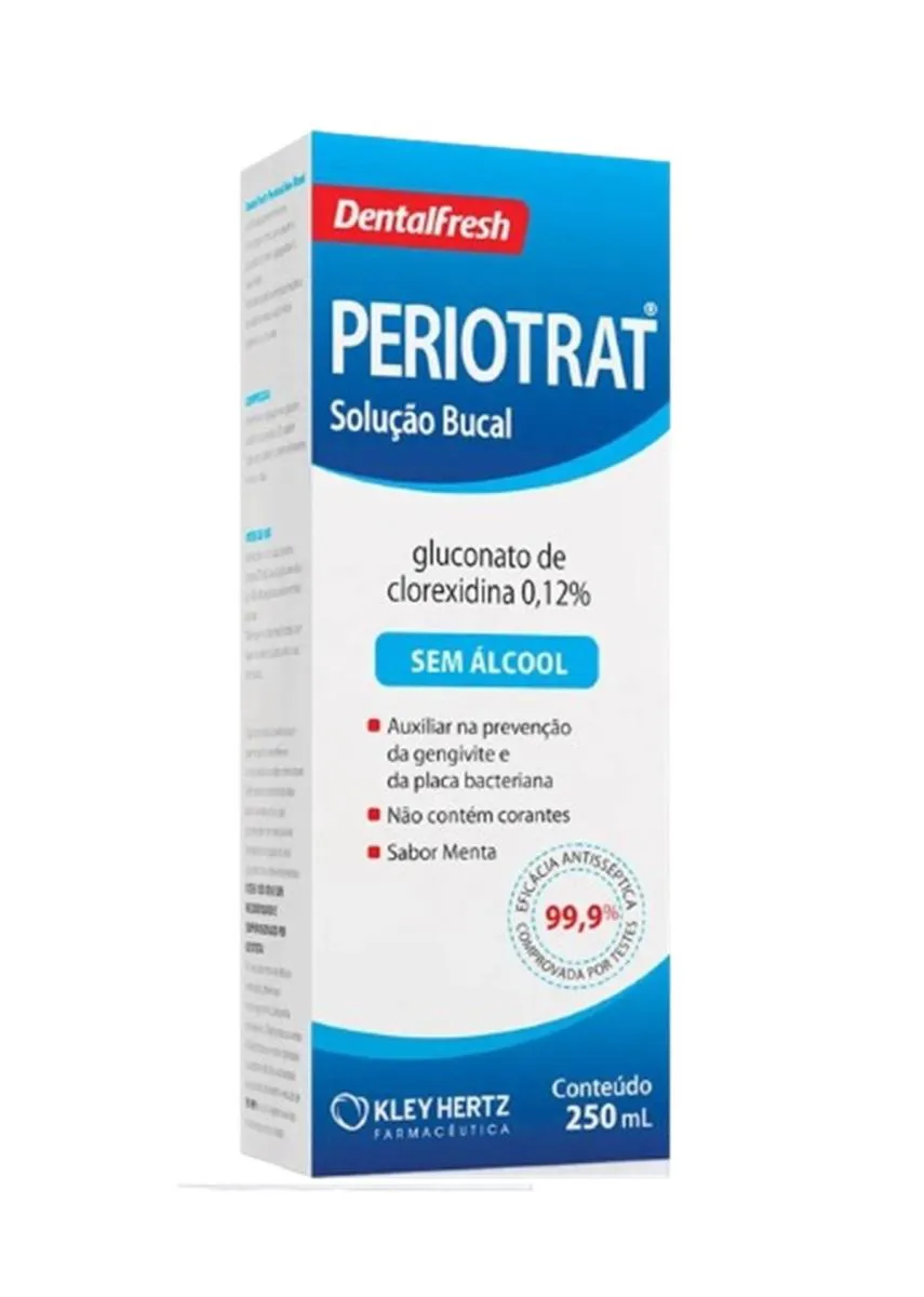 SOLUçãO BUCAL PERIOTRAT MENTA SEM ÁLCOOL