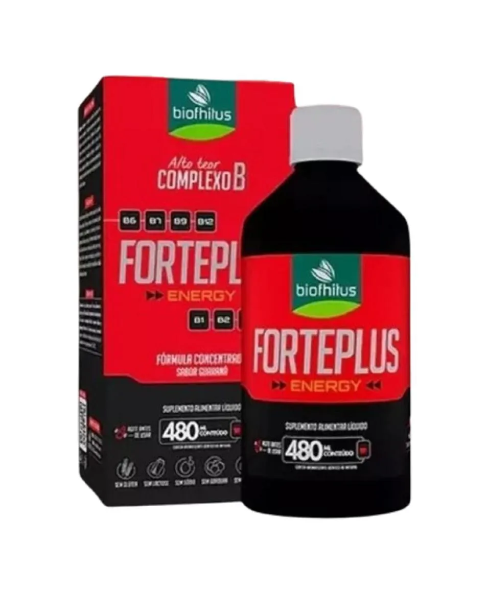 VITAMINA FORTEPLUS ENERGY GUARANá 480ML - BIOFHITUS