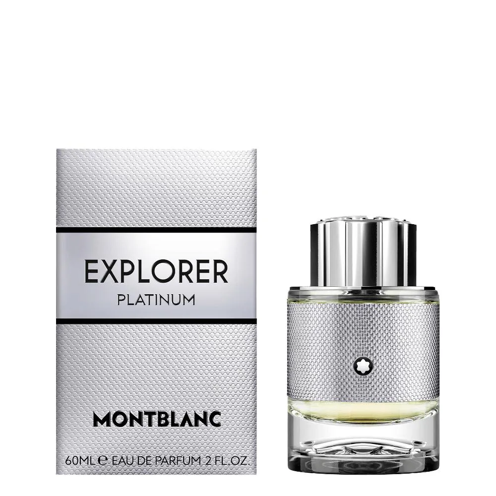 PERFUME MONTBLANC EXPLORER PLATINUM MASCULINO EAU DE PARFUM 60ML
