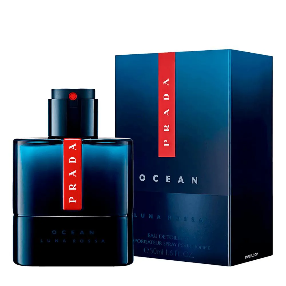 PERFUME PRADA LUNA ROSSA OCEAN MASCULINO EAU DE TOILETTE 50ML