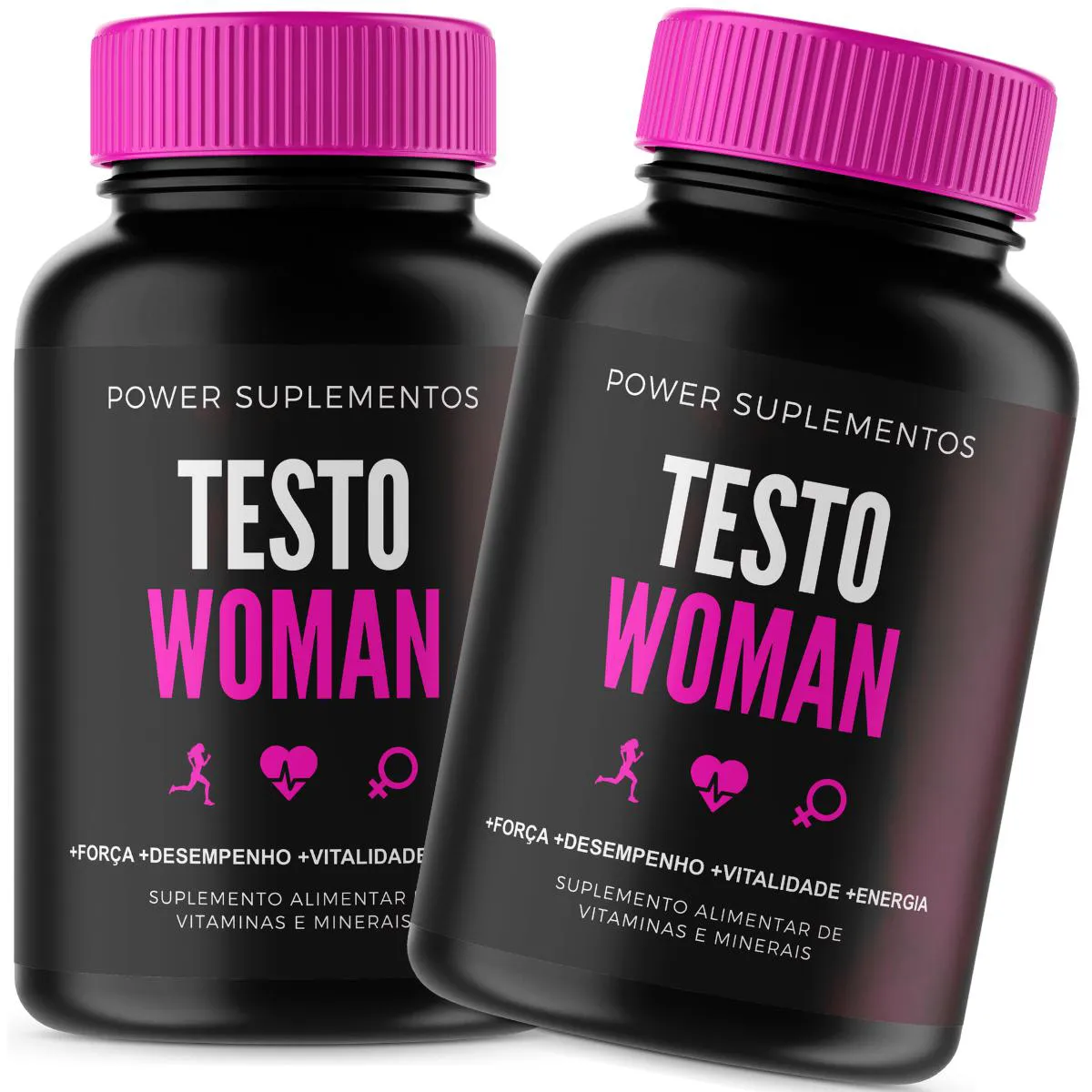 2X SUPLEMENTO TESTO WOMAN MULTIVITAMíNICO MAGNéSIO + ZINCO + SELêNIO