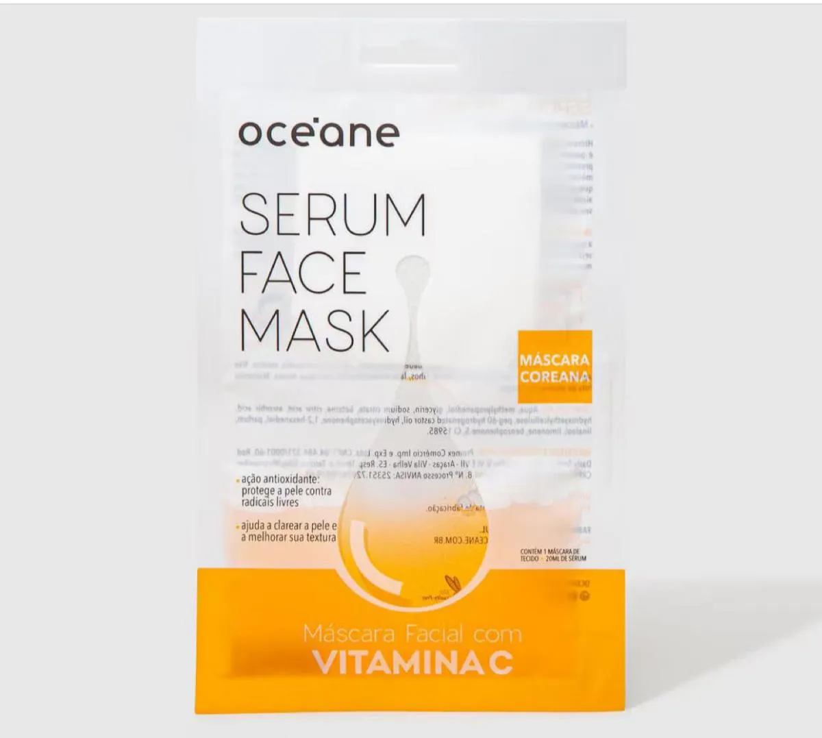 OCéANE SERUM FACE MASK VITAMINA C - MáSCARA FACIAL 20ML