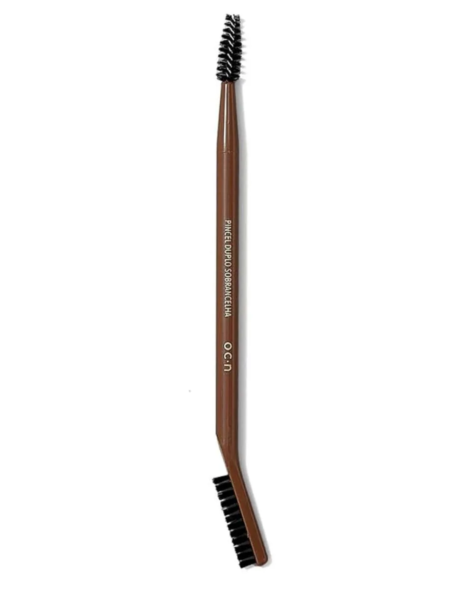 PINCEL SOBRANCELHAS NáDIA TAMBASCO BY OCéANE -DUO BROW BRUSH