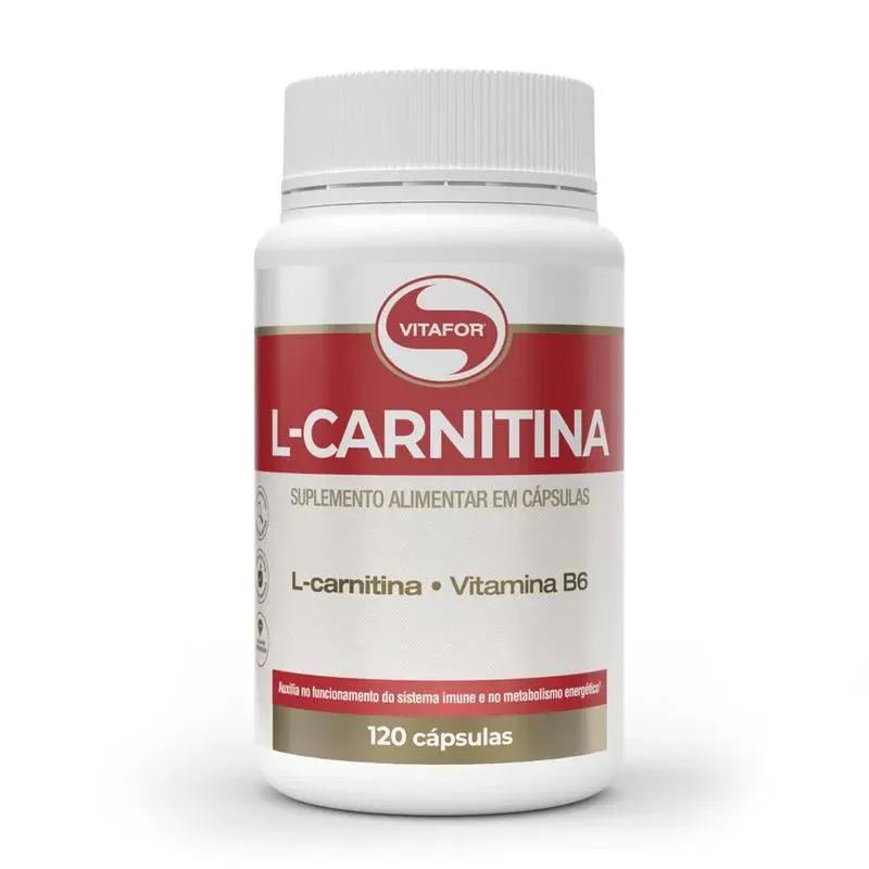 L-CARNITINA - 120 CÁPSULAS - VITAFOR