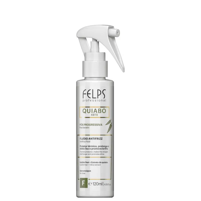 FELPS PROFESSIONAL QUIABO XBTX PóS PROGRESSIVA - FLUIDO ANTIFRIZZ 120ML