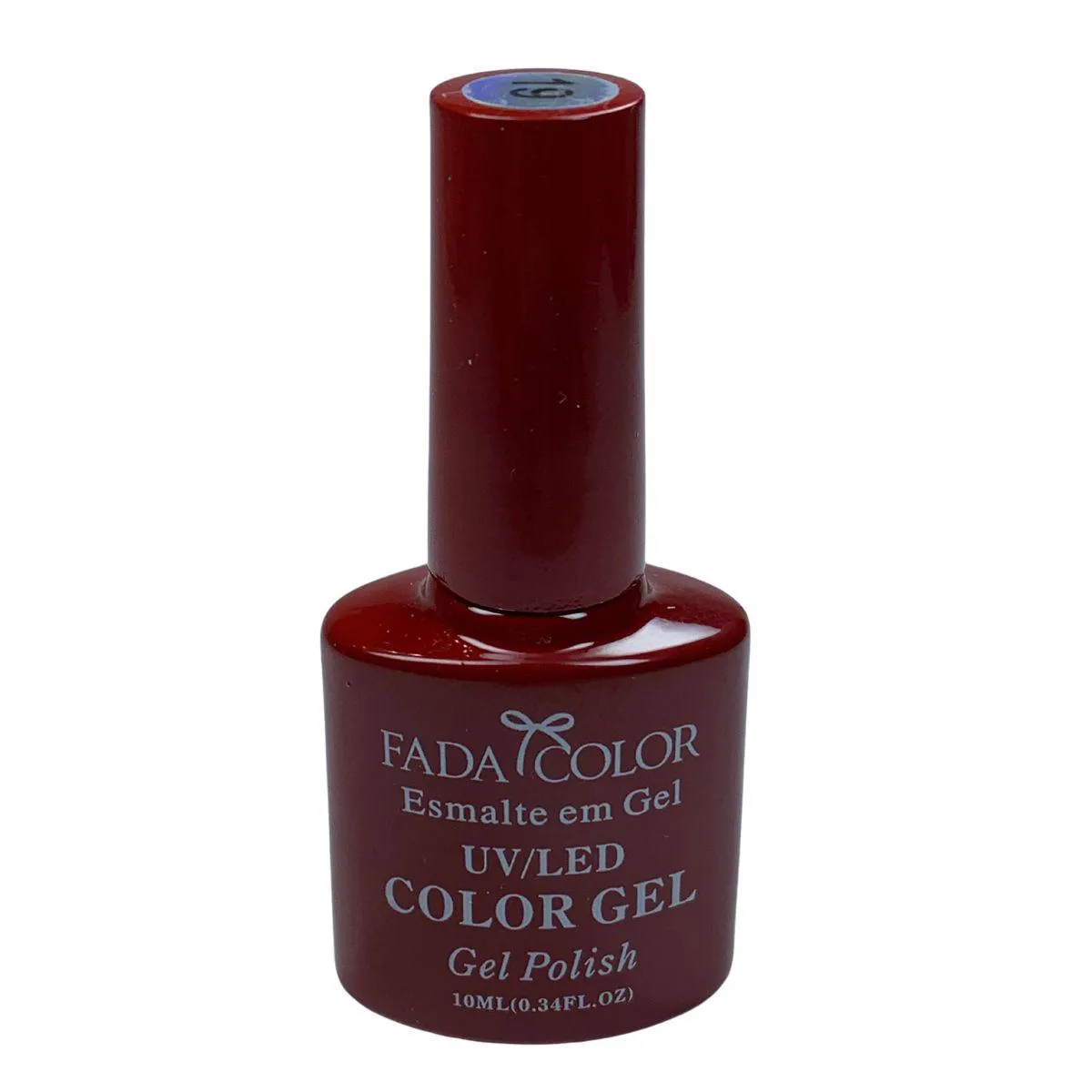 ESMALTE GEL UV/LED UNHAS VERMELHO 10ML   - FADA COLOR
