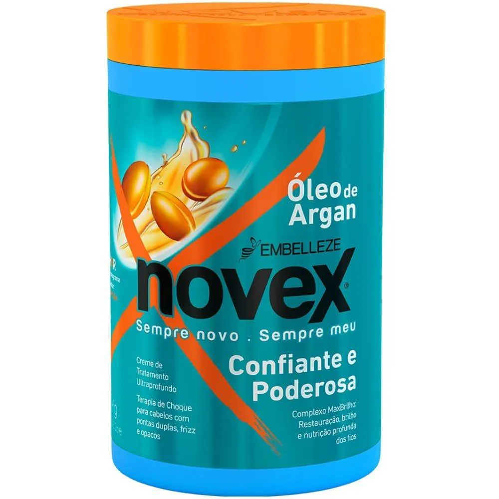 CREME DE TRATAMENTO NOVEX ÓLEO DE ARGAN 400G