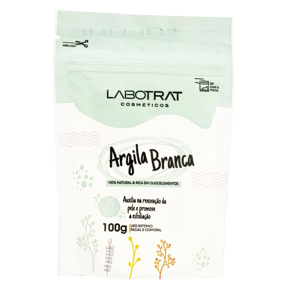 ARGILA 100G BRANCA LABOTRAT