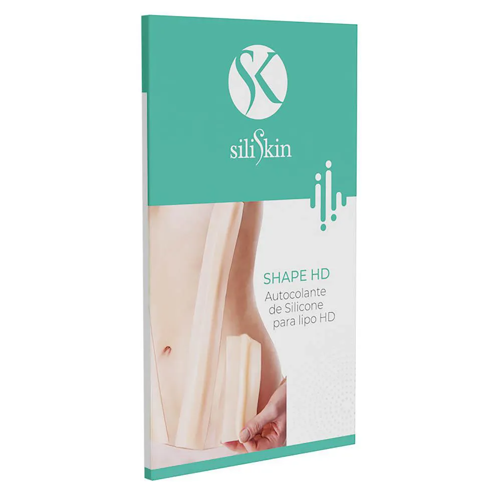 FITA CANALETA ADESIVA SILICONE LIPO SHAPE HD 4UN - SILISKIN