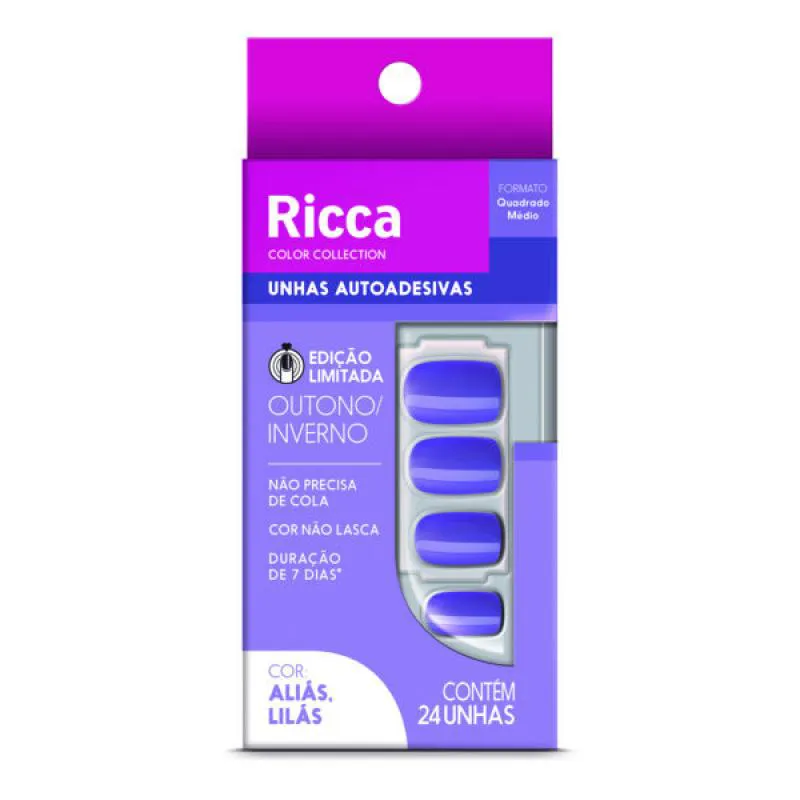 UNHAS RICCA COLOR COLLECTION OUT/INVER ALIAS, LILáS