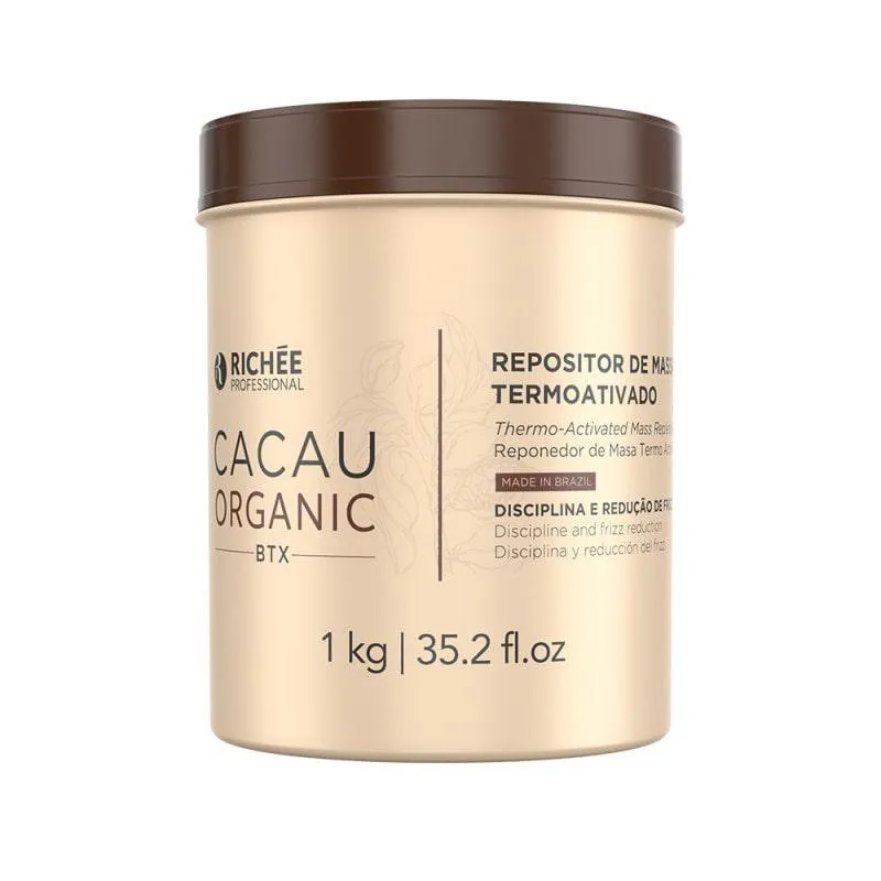 BTX CACAU ORGANIC REPOSITOR DE MASSA RICHéE 1 KG