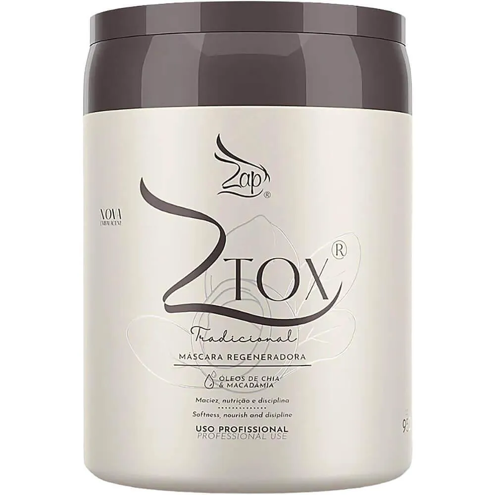 ZAP ZTOX - BTOX MáSCARA REGENERADORA CHIA E MACADâMIA 950G