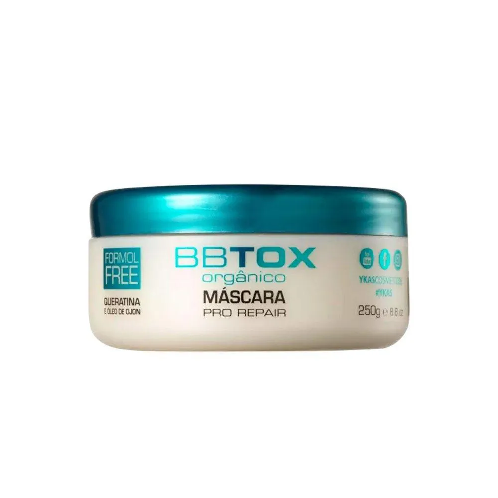 MáSCARA YKAS REDUTOR DE VOLUME ORGâNICO PRO REPAIR 250G