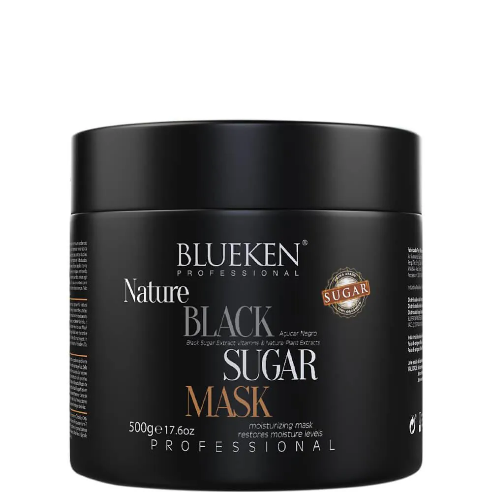 BLUEKEN BLACK SUGAR - MáSCARA AçúCAR NEGRO NATURAL 500G