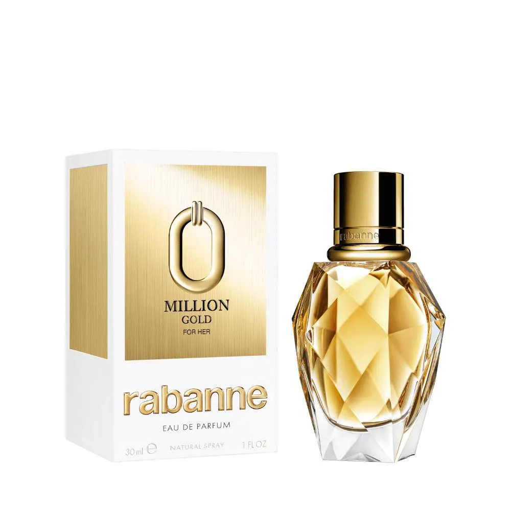 PERFUME RABANNE MILLION GOLD FOR HER FEMININO EAU DE PARFUM 30ML