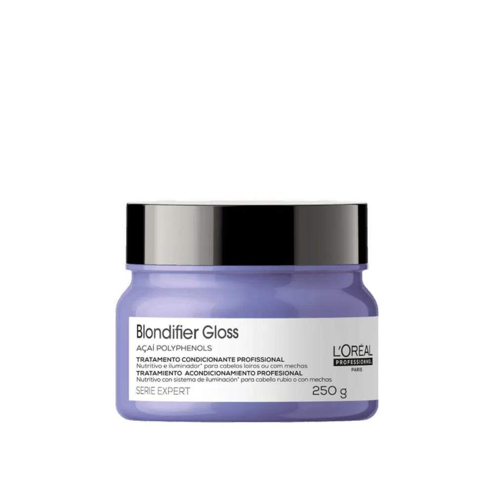 MáSCARA CAPILAR LORéAL PROFESSIONNEL SERIE EXPERT BLONDIFIER GLOSS 250G