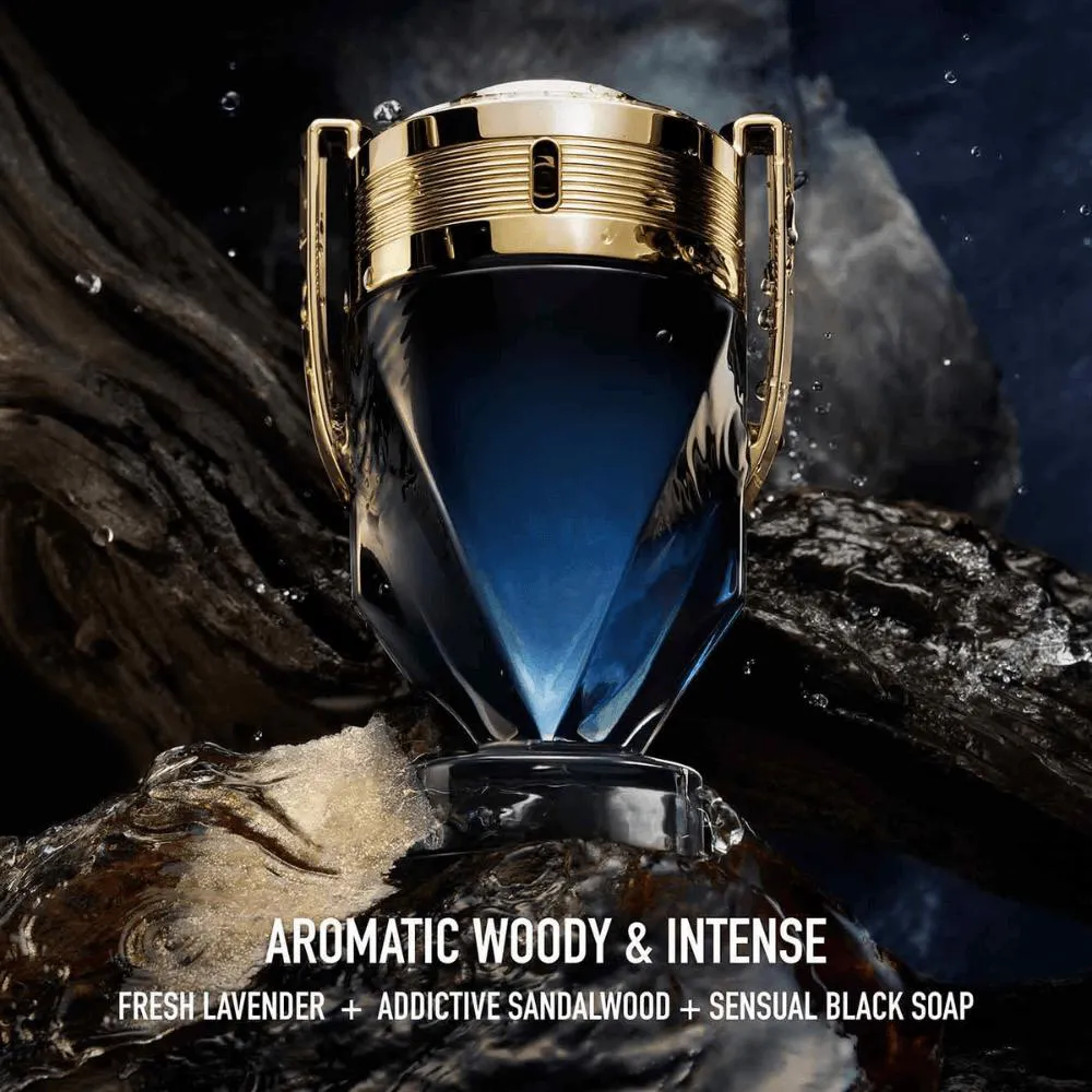 PERFUME RABANNE INVICTUS PARFUM MASCULINO 100ML