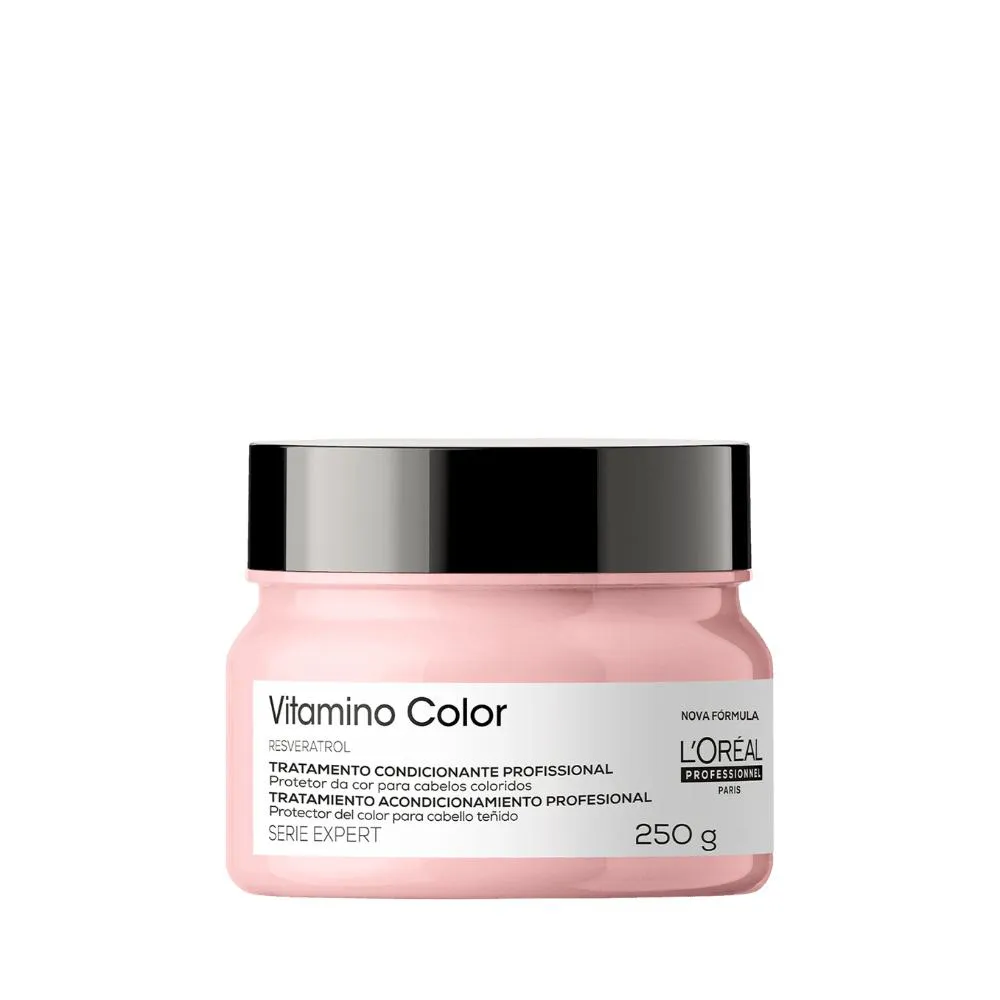 MáSCARA CAPILAR LORéAL PROFESSIONNEL SERIE EXPERT VITAMINO COLOR 250G