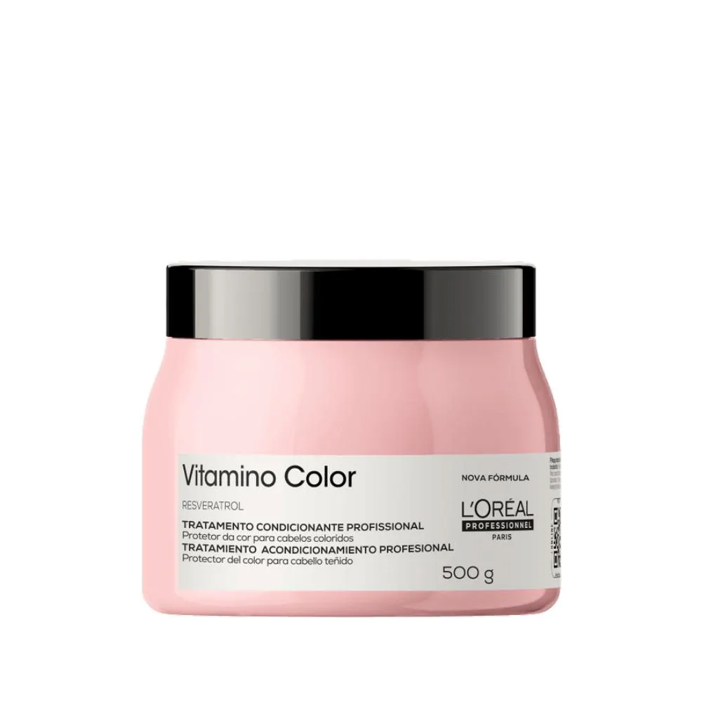 MáSCARA CAPILAR LORéAL PROFESSIONNEL SERIE EXPERT VITAMINO COLOR 500G
