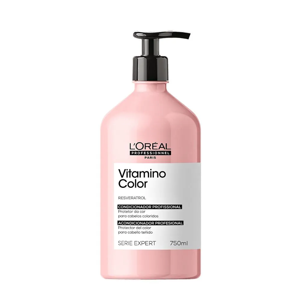 CONDICIONADOR LORéAL PROFESSIONNEL SERIE EXPERT VITAMINO COLOR RESVERATROL 750ML