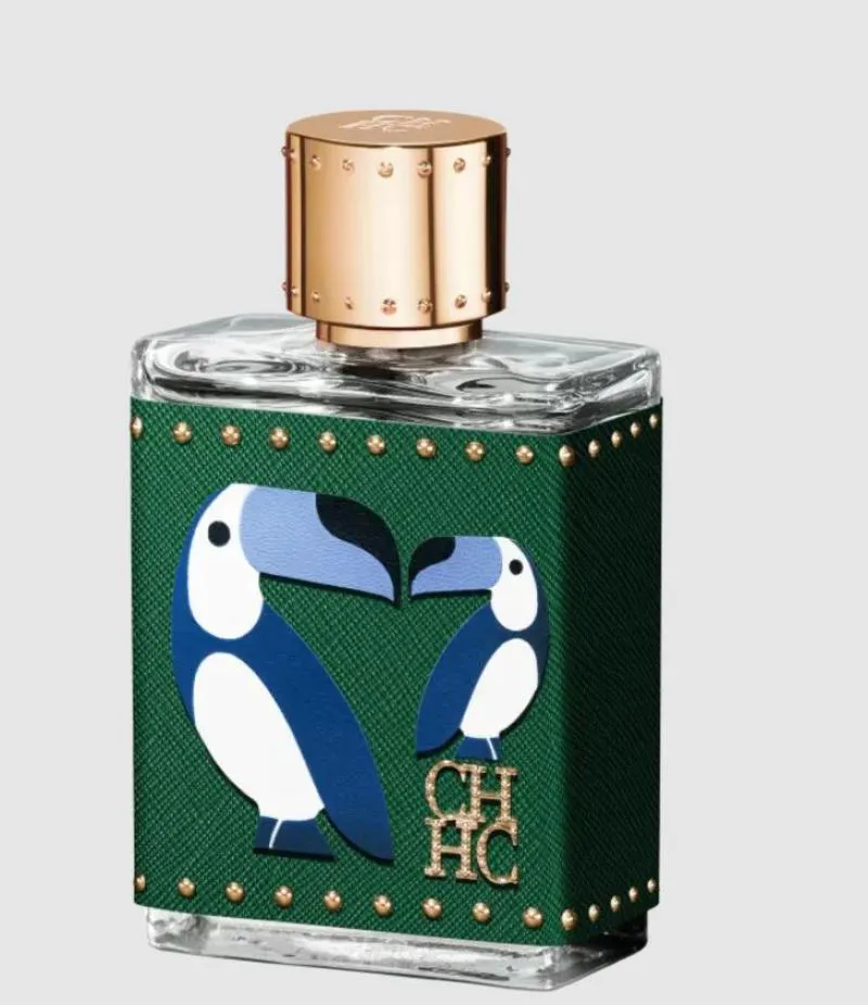 PERFUME CAROLINA HERRERA CH MEN BIRDS OF PARADISE EDIçãO LIMITADA MASCULINO EAU DE PARFUM 100ML