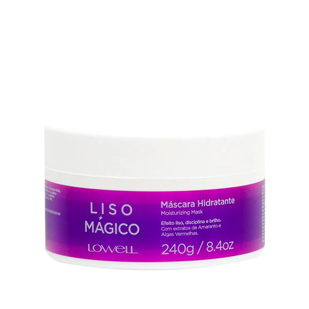 LOWELL LISO MáGICO - MáSCARA CAPILAR 240ML
