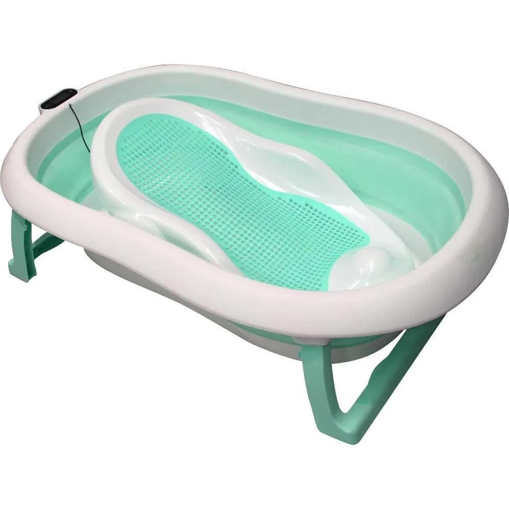 BANHEIRA BABY HAPPY VERDE PREMIUM BABY