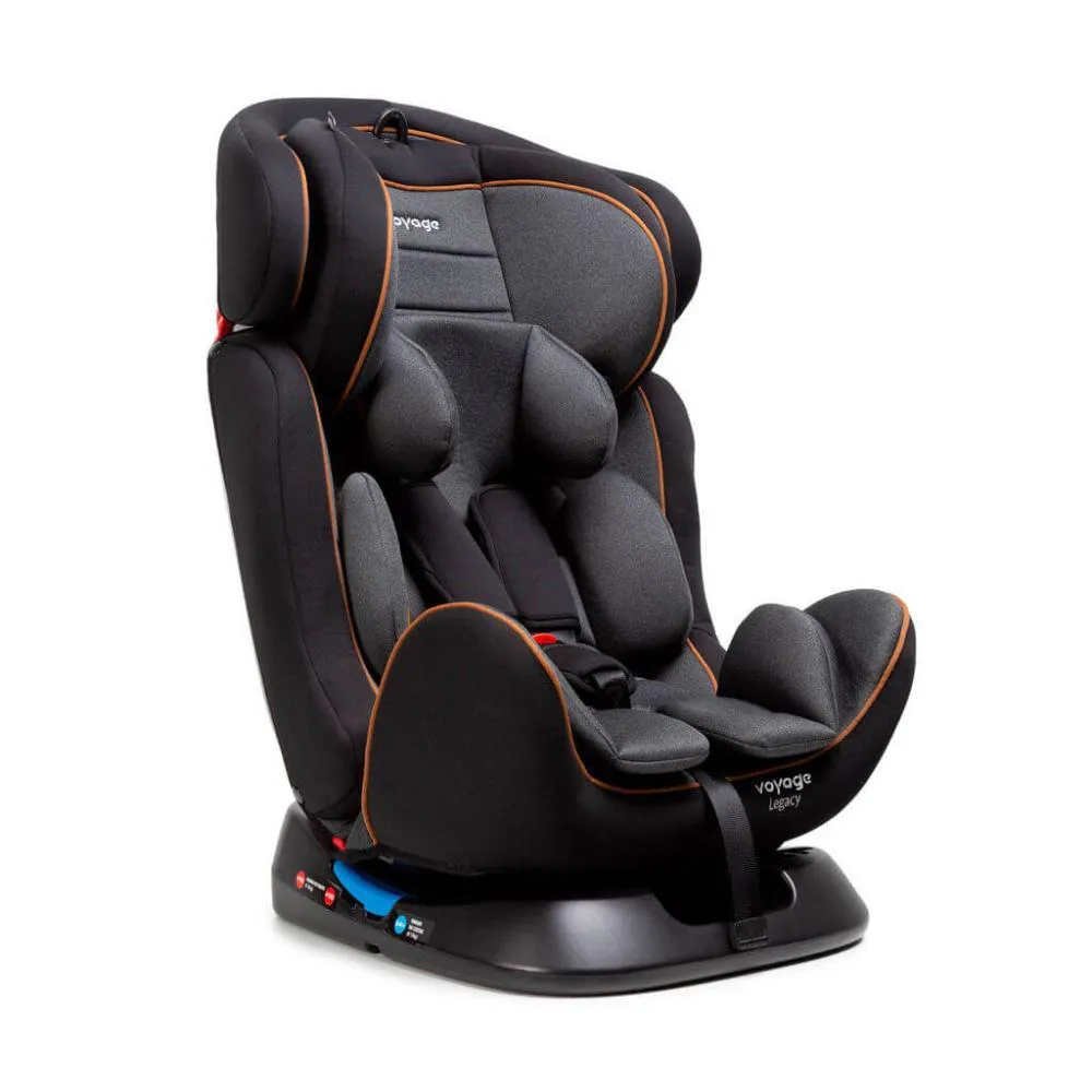CADEIRA LEGACY VOYAGE - PRETA E CINZA