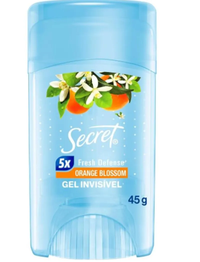 DESODORANTE EM GEL SECRET ORANGE BLOSSOM - 45G