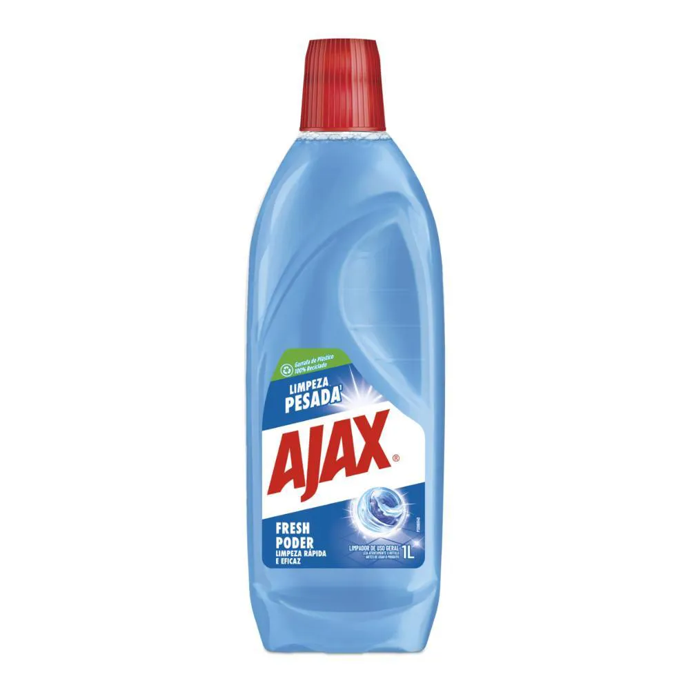 LIMPADOR LIMPEZA PESADA AJAX FRESH PODER FRASCO 1L