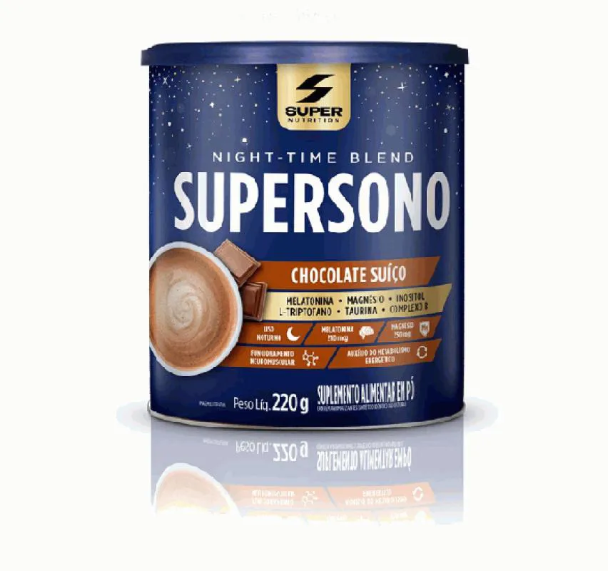 SUPERSONO (220G) - SABOR: CHOCOLATE SUIçO