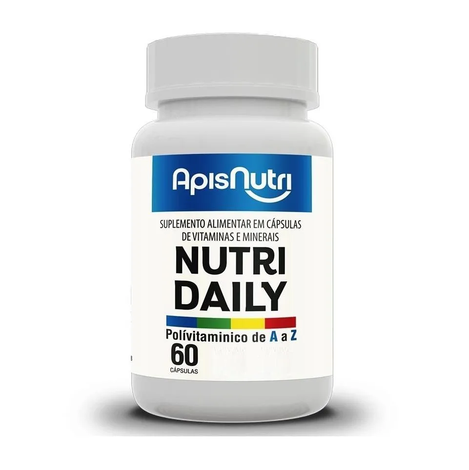 NUTRI DAILY POLIVITAMíNICO A-Z - 610MG (60 CAPS) - PADRãO: ÚNICO