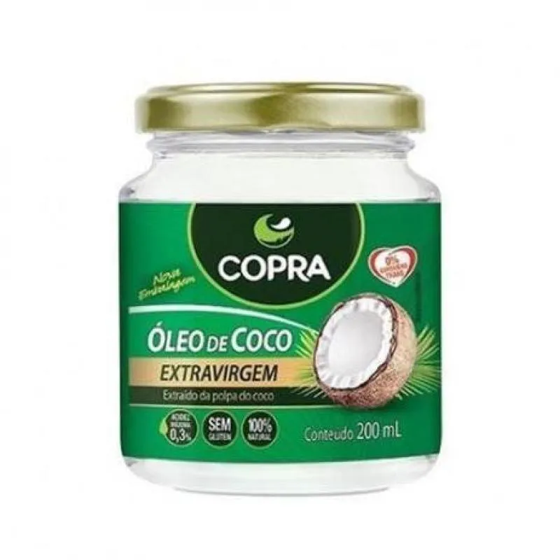 ÓLEO DE COCO EXTRAVIRGEM (200ML) - PADRãO: ÚNICO