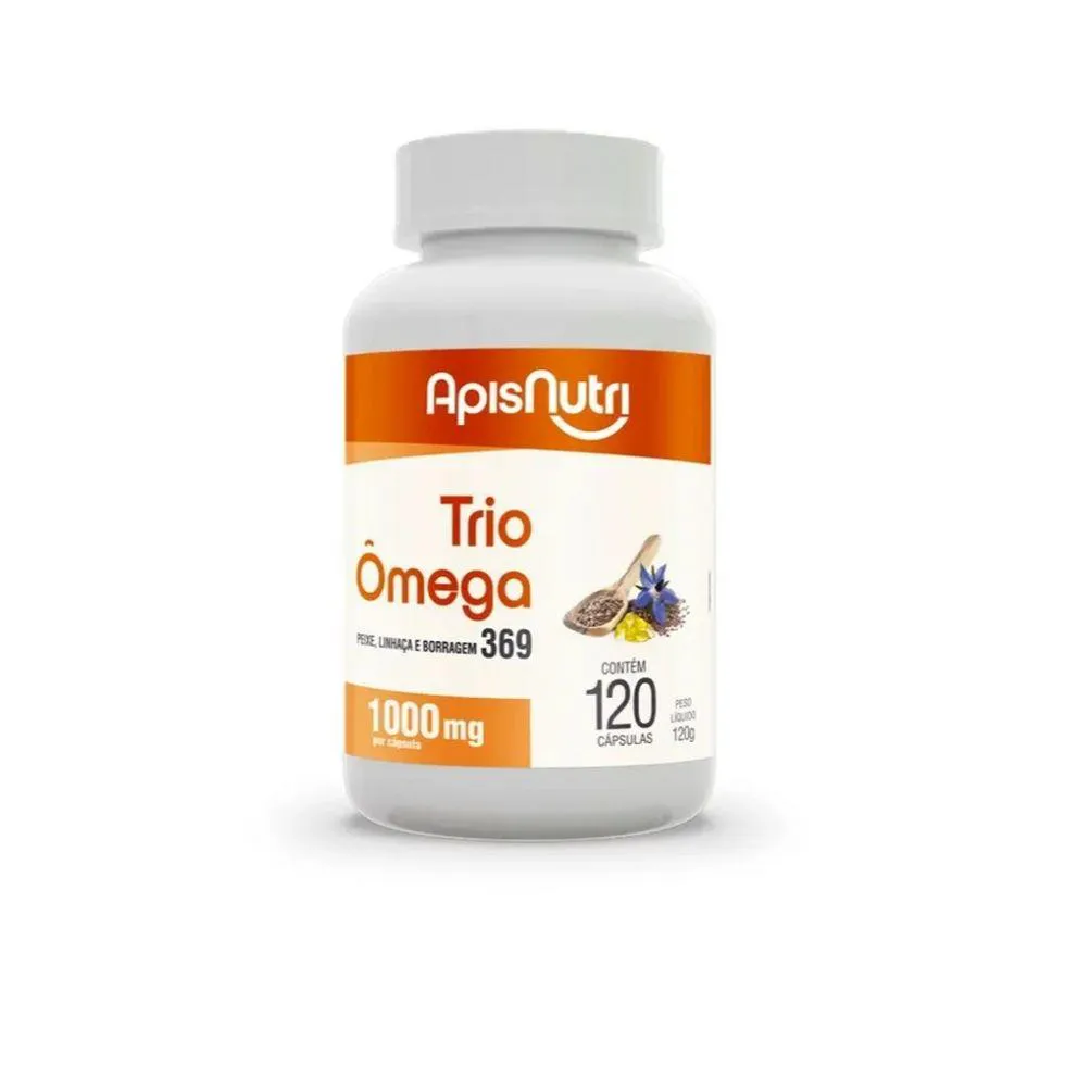 TRIO ÔMEGA 3, 6 E 9 (120 CAPS) - PADRãO: ÚNICO