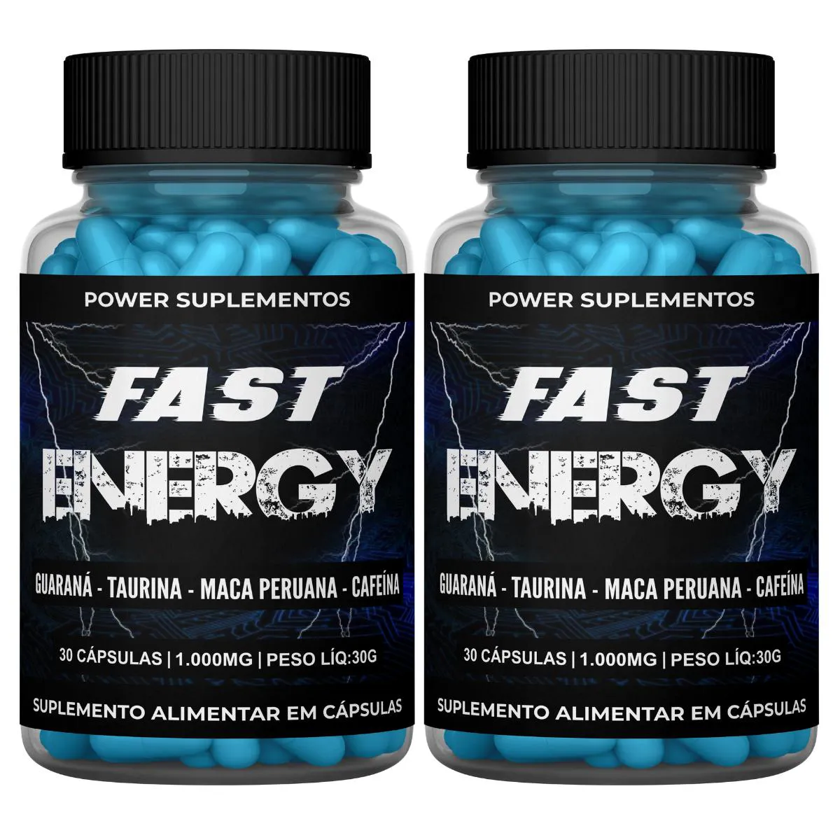 2 SUPLEMENTO FAST ENERGY 60 CáPSULAS