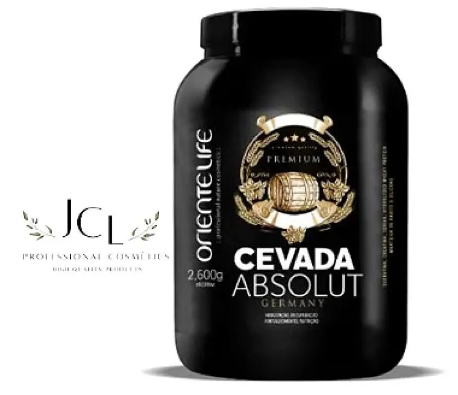 MáSCARA CEVADA ABSOLUT 2,600 KG ORIENTE LIFE PROFISSIONAL