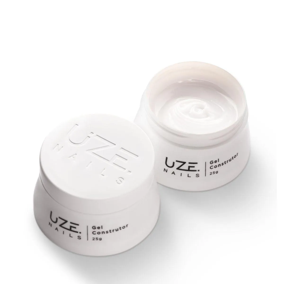 GEL CONSTRUTOR NATURAL BABY WHITE 25G - UZE NAILS