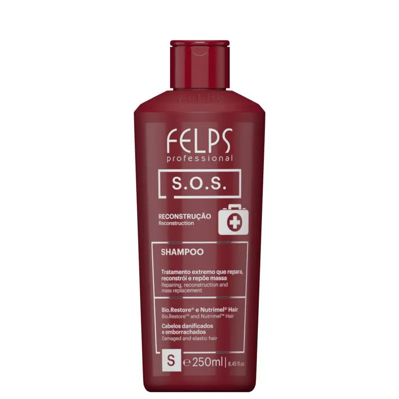 FELPS PROFESSIONAL S.O.S. RECONSTRUçãO - SHAMPOO 250ML