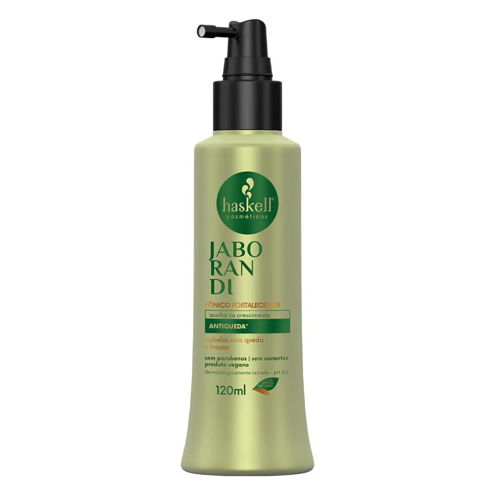 TôNICO FORTALECEDOR HASKELL JABORANDI ANTIQUEDA 120ML