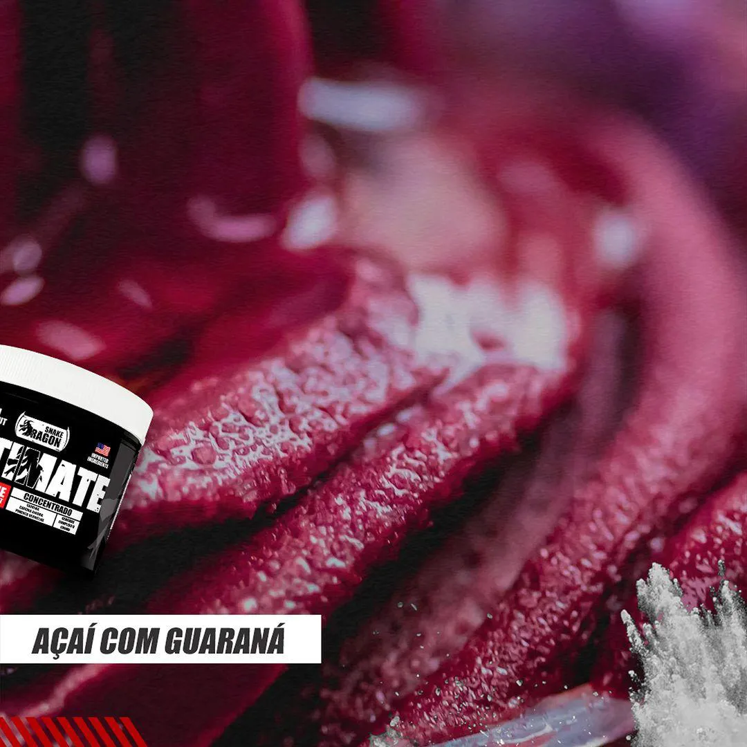 ULTIMATE PRé-WORKOUT 200G | SNAKE DRAGON Açaí COM Guaraná