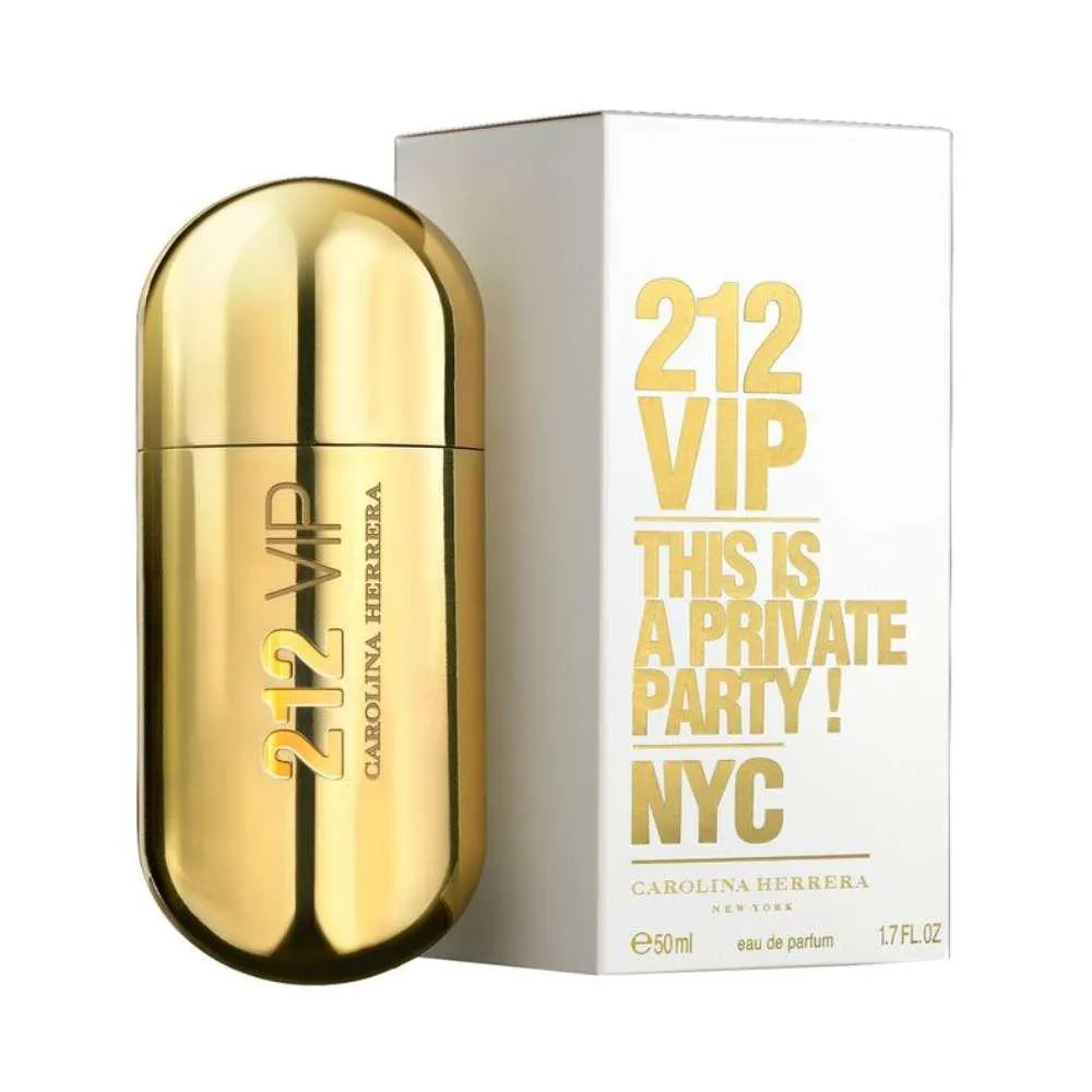 CAROLINA HERRERA 212 VIP FEMININO EAU DE PARFUM 50ML