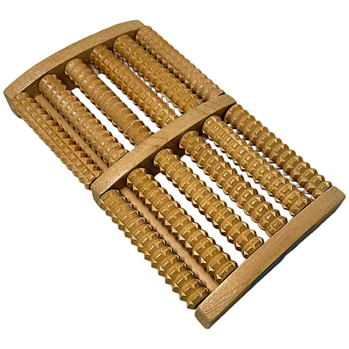 MASSAGEADOR DE MADEIRA PARA OS PéS ALUX 29X18CM -UNIDADE