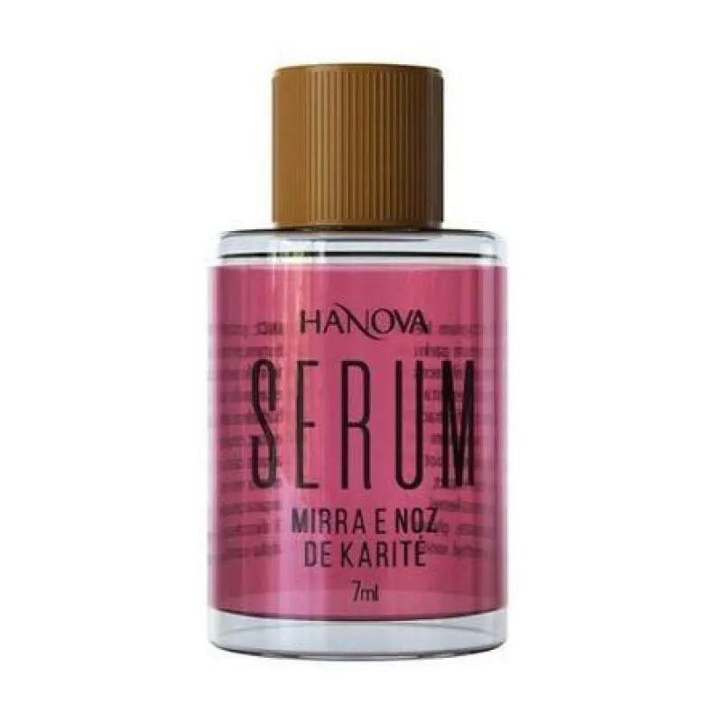 SéRUM DE MIRRA E NOZ DE KARITE (ROSA) 7ML