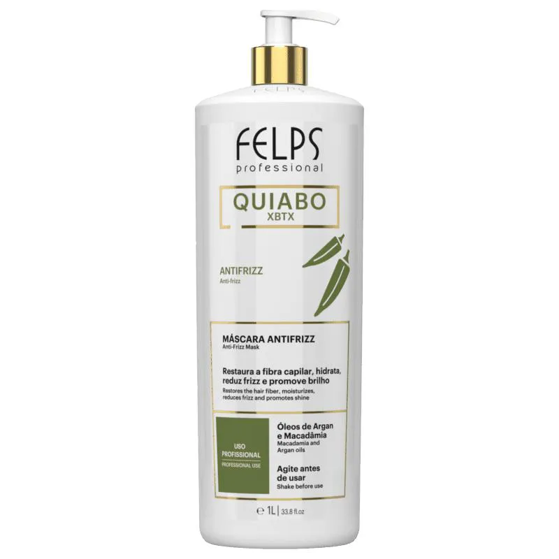 FELPS PROFESSIONAL QUIABO XBTX - MáSCARA ANTIFRIZZ 1L