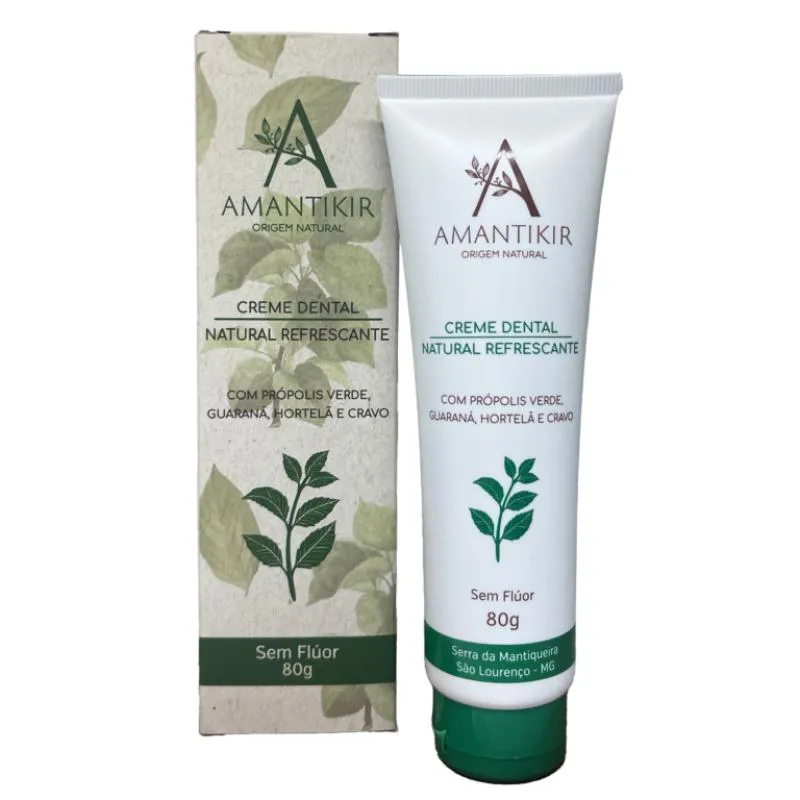 CREME DENTAL NATURAL REFRESCANTE 80G